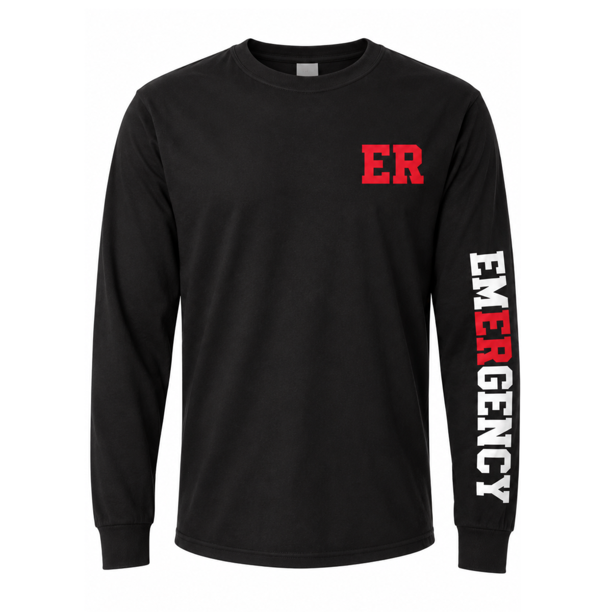 The Essential ER Long Sleeve Black