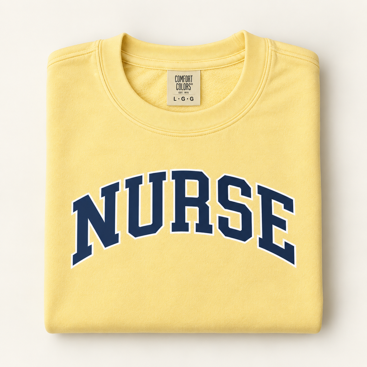 Butter Nurse Varsity Sweater